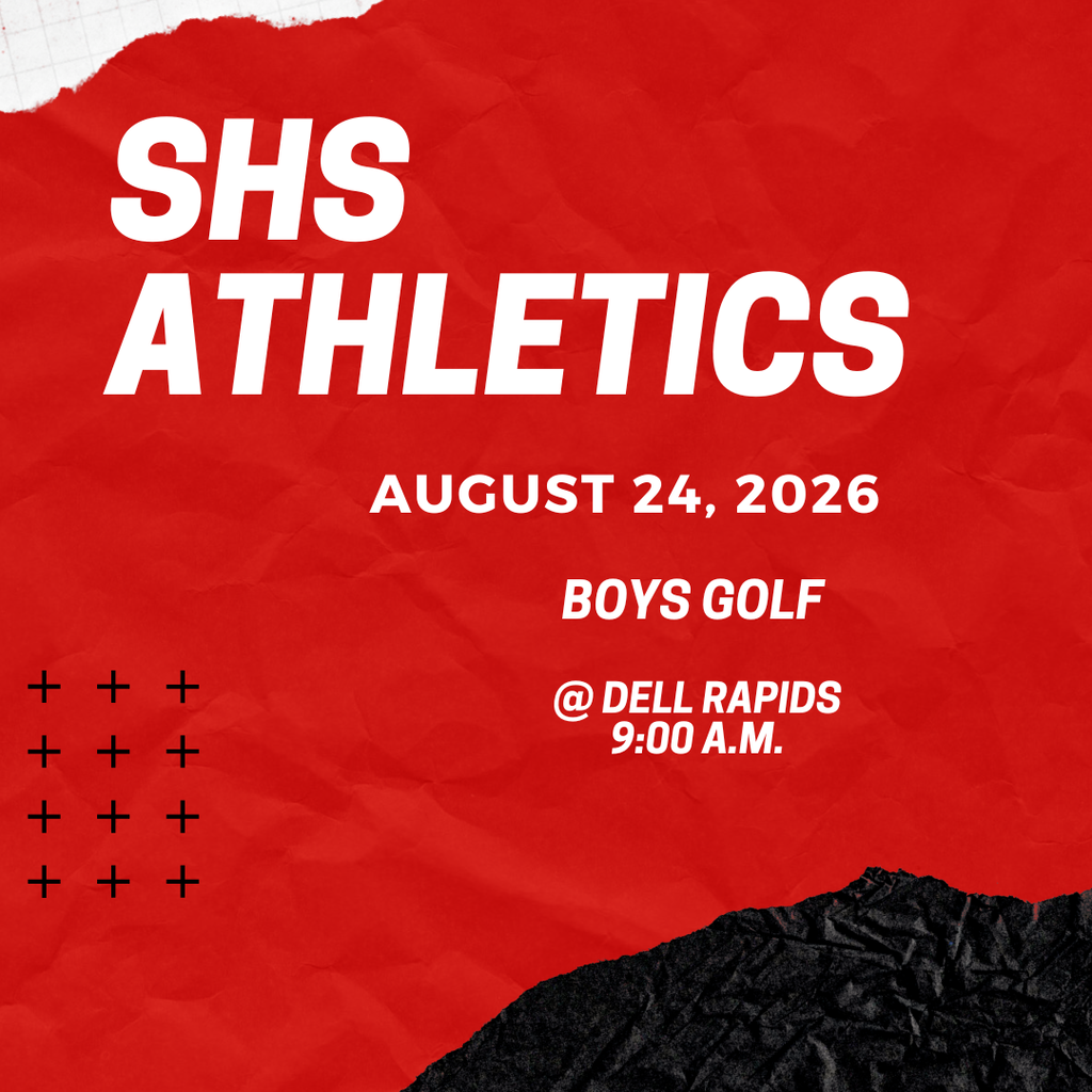 Good luck to our SHS student-athletes!