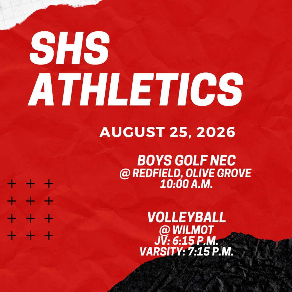 Good luck to our SHS Student Athletes!