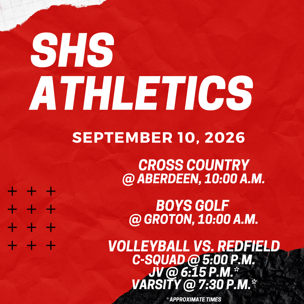 Good luck to our student athletes!