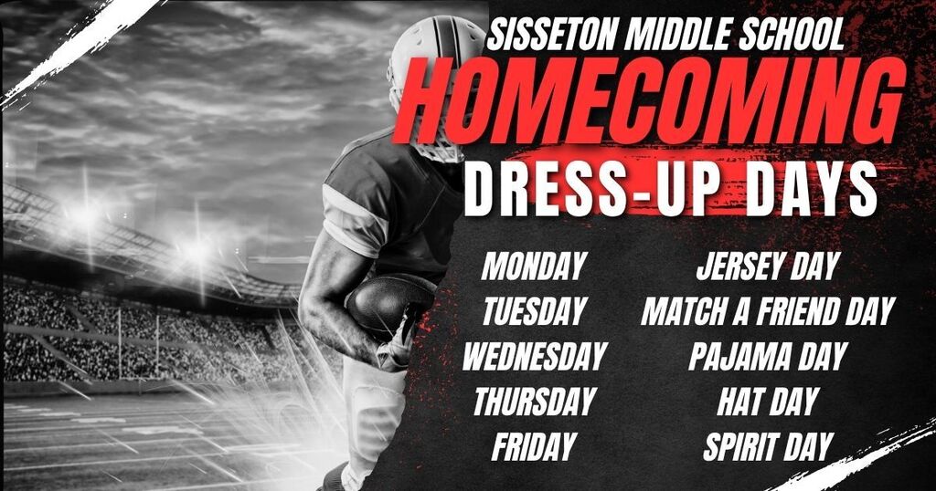SMS Homecoming Dress-Up Days