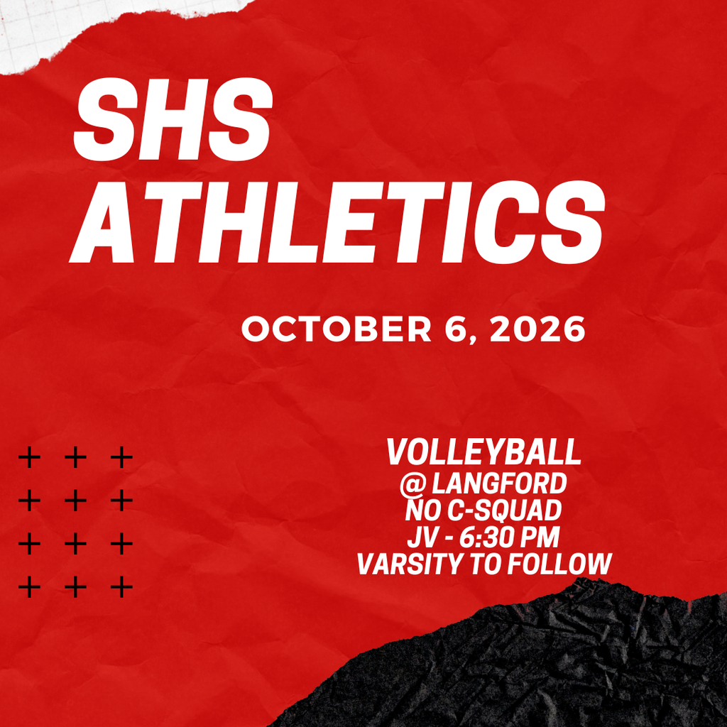 Good luck to our student athletes! 