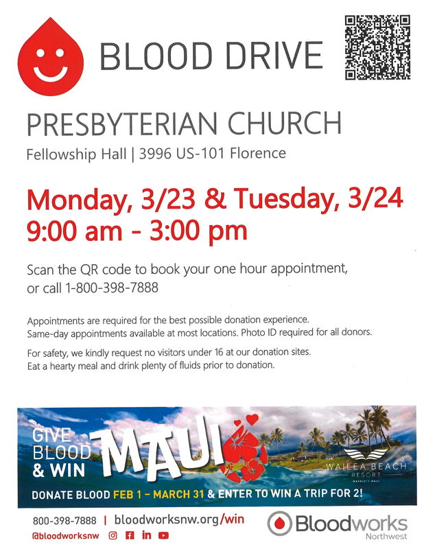 Blood Drive Flyer