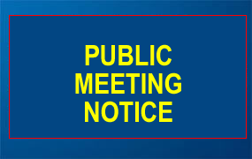 Public Meeting Notice