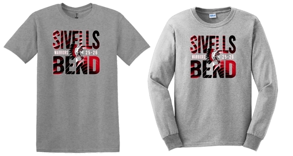 SIVELLS BEND ISD
2025-2026
Spirit Shirts
Pre-Order