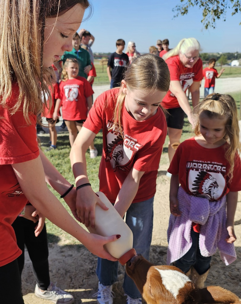 SIVELLS BEND ISD -
☆ STAAR Celebration ☆
CIRCLE N DAIRY
Feeding the babies.