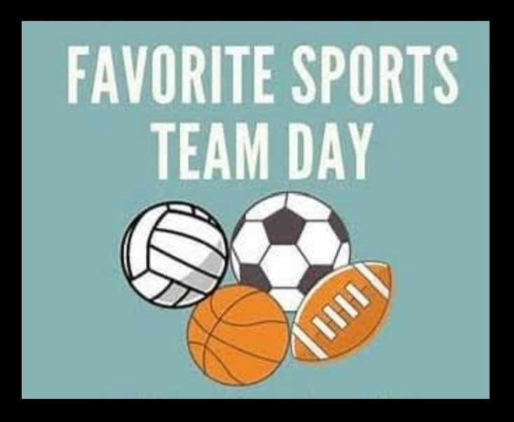 SIVELLS BEND ISD
RED RIBBON WEEK
WEDNESDAY -
FAVORITE SPORTS TEAM DAY