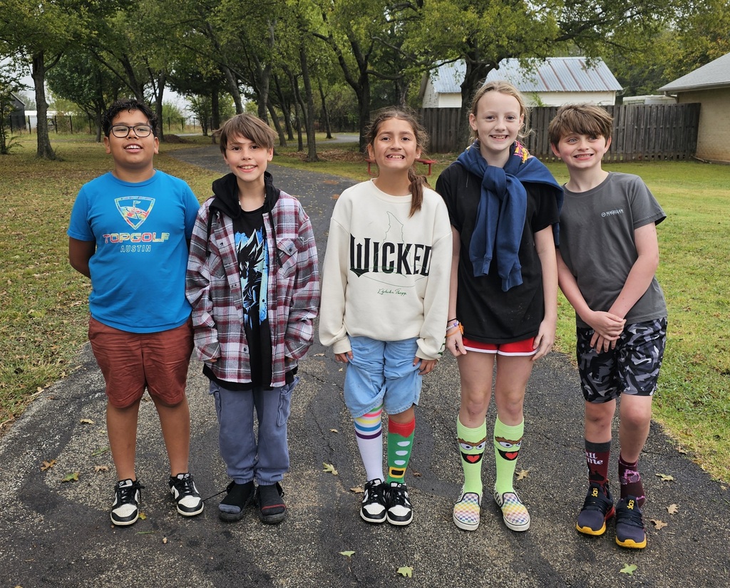 Sivells Bend ISD
Red Ribbon Week
CRAZY SOCK DAY
PRE - 5th Grades