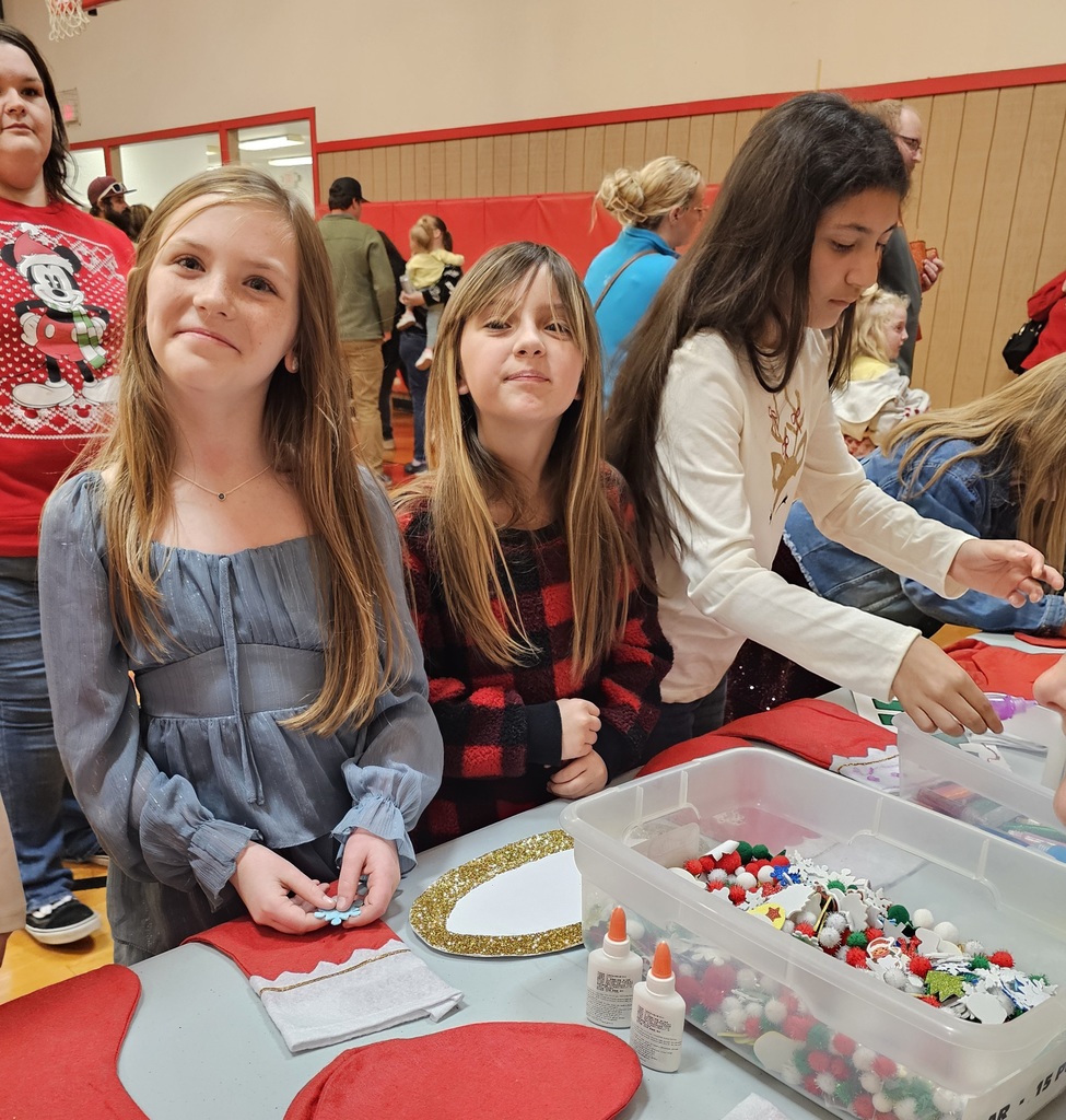 Sivells Bend ISD Annual Christmas Stocking Decorating Activity