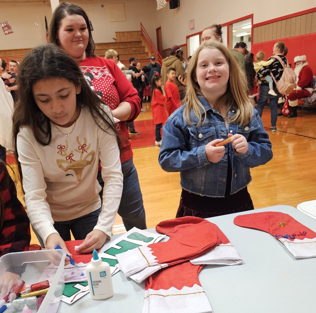 Sivells Bend ISD Annual Christmas Stocking Decorating Activity
