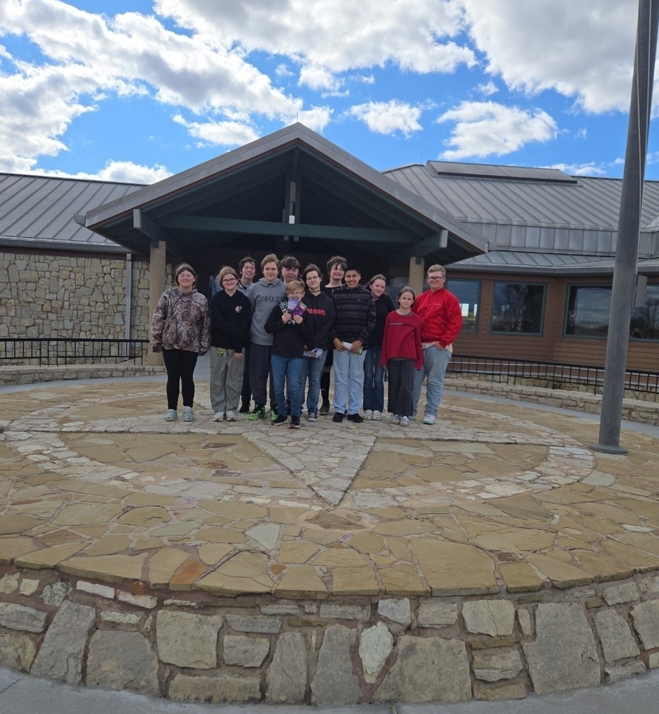 SIVELLS BEND ISD- 7th & 8th grade took a quick trip to the Texas Welcome center to begin plans for their end of year Social Studies trip. P