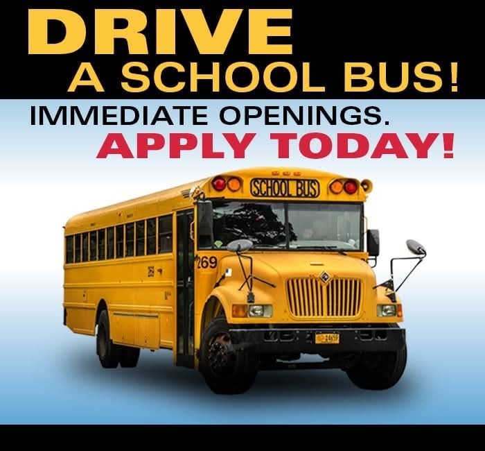 SIVELLS BEND ISD
BUS DRIVER NEEDED

● Applicants must have or be willing and able to obtain a TX School Bus CDL license with a Passenger endorsement. 
District will assist with obtaining Passenger endorsement. 

- $ 40.00 per route  AM/PM
- 2 Hours per day
- $1000 Retention Bonus

How to Apply:  Email abeaudin@sivellsbendisd.net
Phone: 940-665-6411 Ext. 111