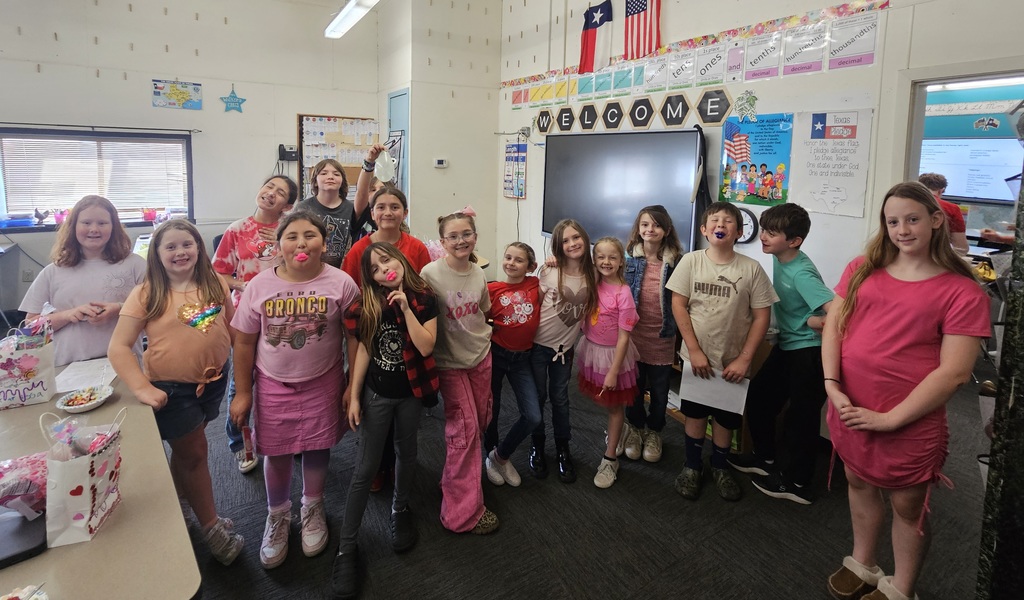 SIVELLS BEND ISD -

VALENTINES CELEBRATION 2026 -