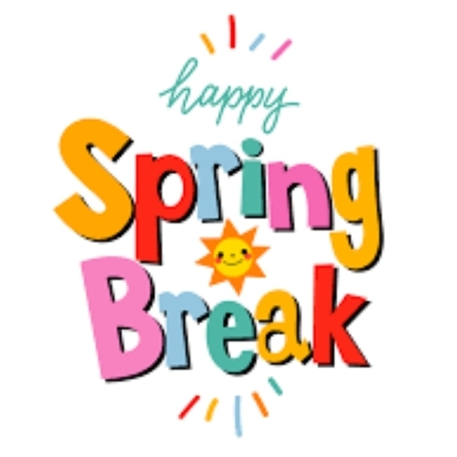 SIVELLS BEND ISD `
* SPRING BREAK *
March 9 - 13
Monday, March 16 - Staff Professional Development Day
(No School for students)