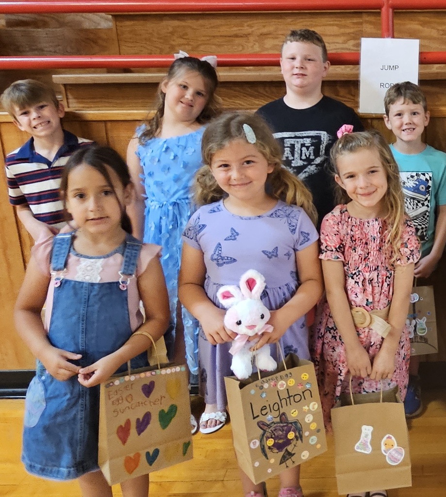 Sivells Bend ISD -
🐰 HAPPY EASTER 🐰Easter Egg Hunt
Pre-K through 2nd Grade