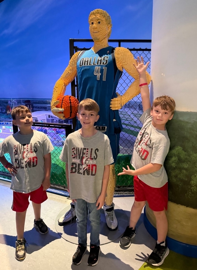 SIVELLS BEND ISD
PK - 2ND GRADE
FIELD TRIP
GRAPEVINE MILLS
▪︎ LEGO LAND
▪︎ SEA LIFE AQUARIUM
▪︎ HORSE CAROUSEL