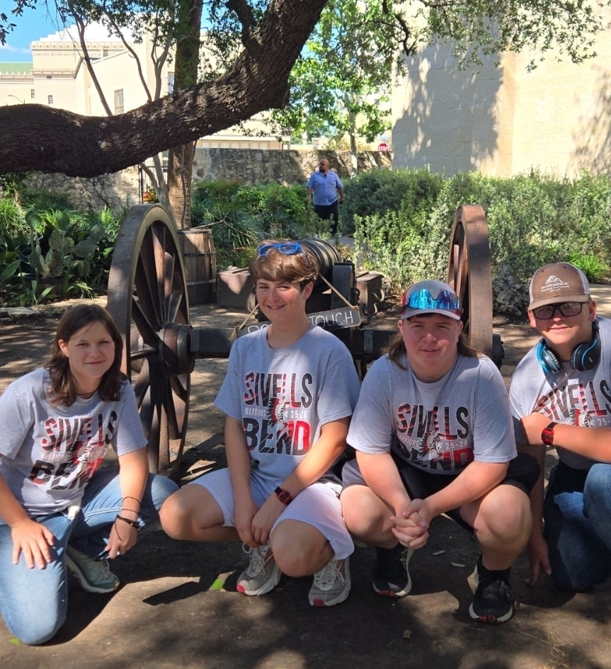 SIVELLS BEND ISD
8TH GRADE TRIP
Capital
San Antonio