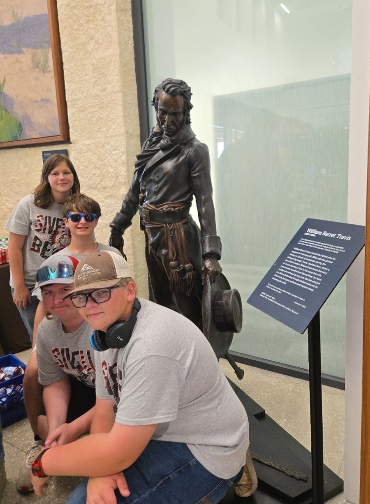 SIVELLS BEND ISD
8TH GRADE TRIP
Capital
San Antonio