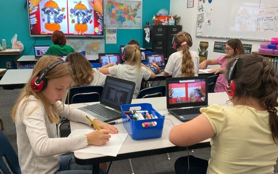 SIVELLSBEND ISD
3rd and 4th made folding surprise raccoons today!