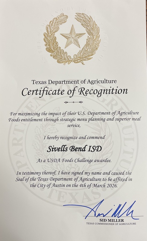 Department of AG Recognition