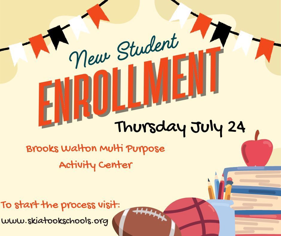 new student enrollment flyer