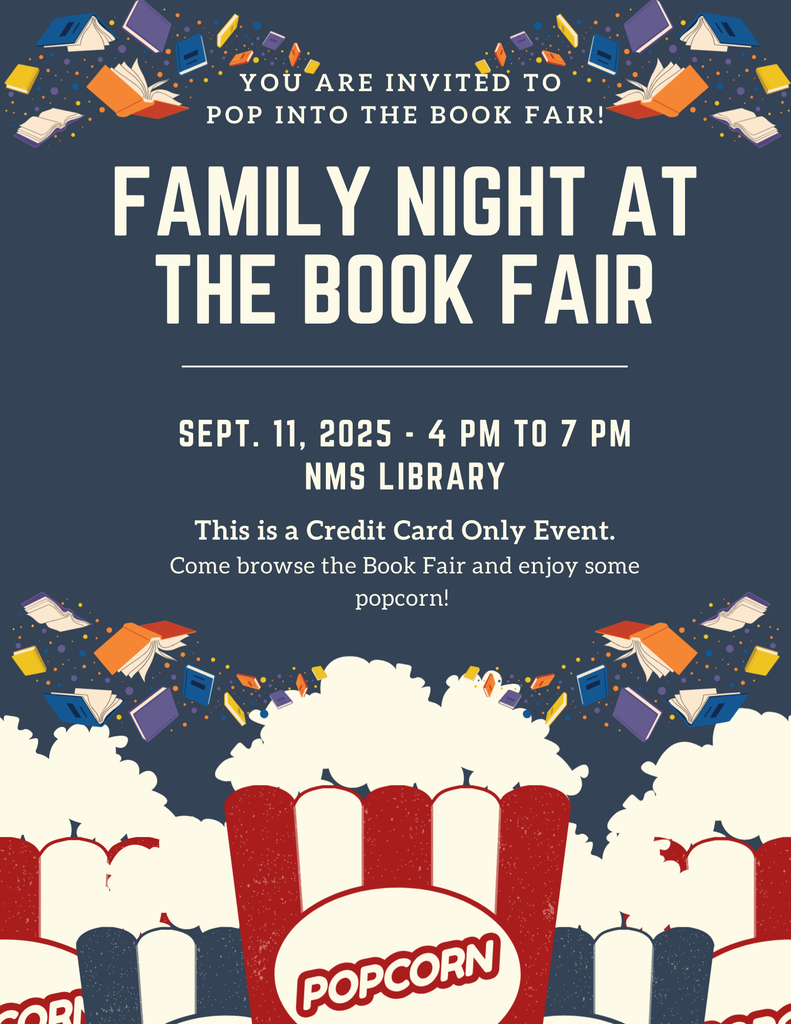 Family night at the book fair Sept 11th