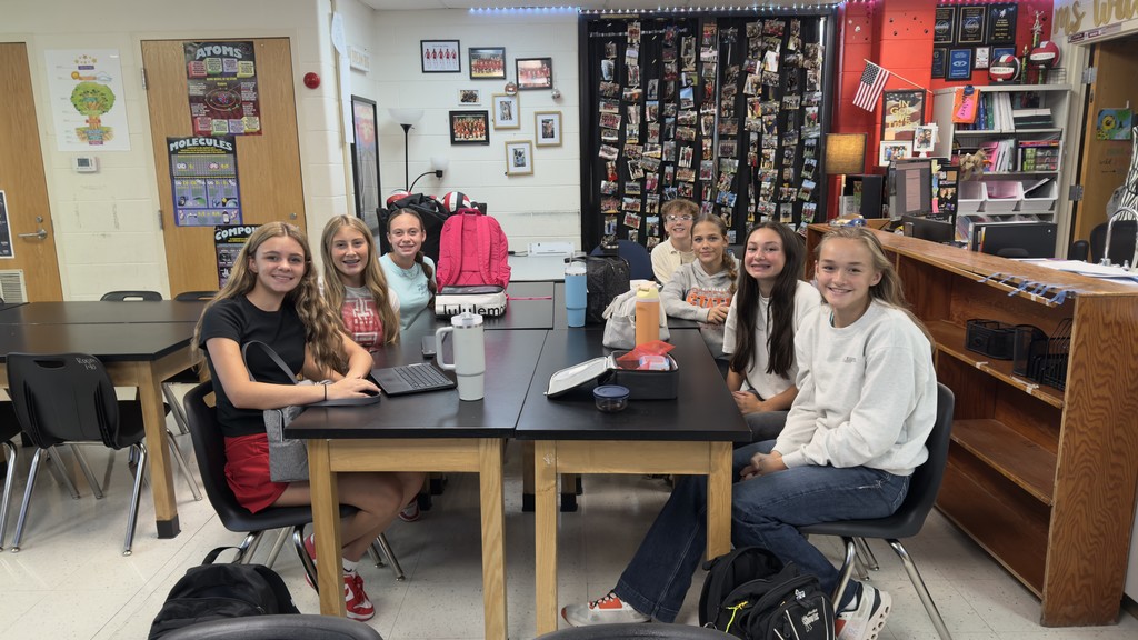 NJHS officers first meeting of 2025-26 school year