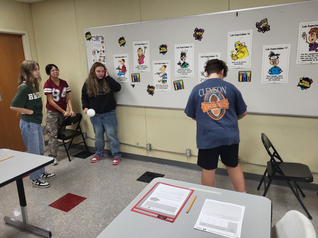 Coach Henderson's 8th grade Science class