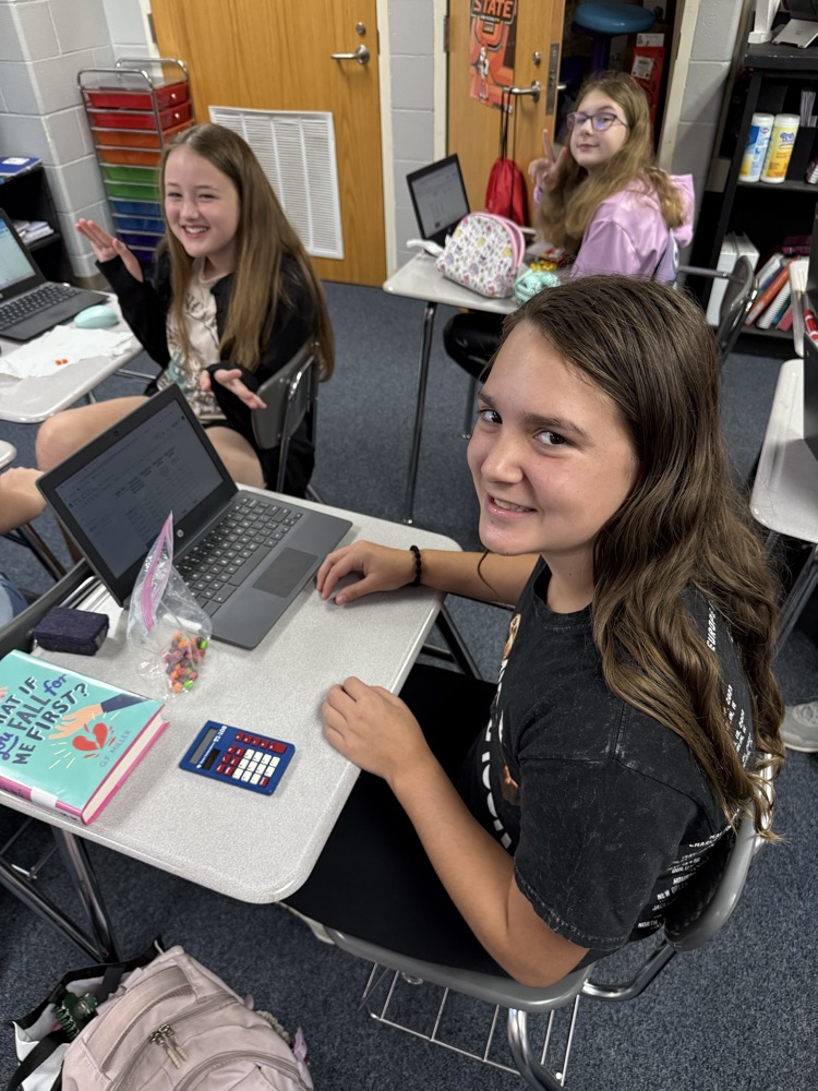 Mrs Paulk’s 6th advanced math class is learning about ratios, unit rates, and scale factor through hands on activities and manipulative.