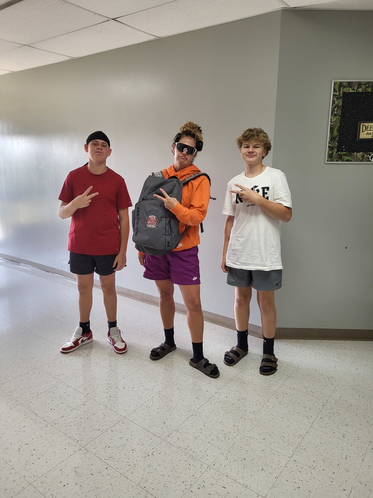 students dressed as teachers, teachers dressed as kids