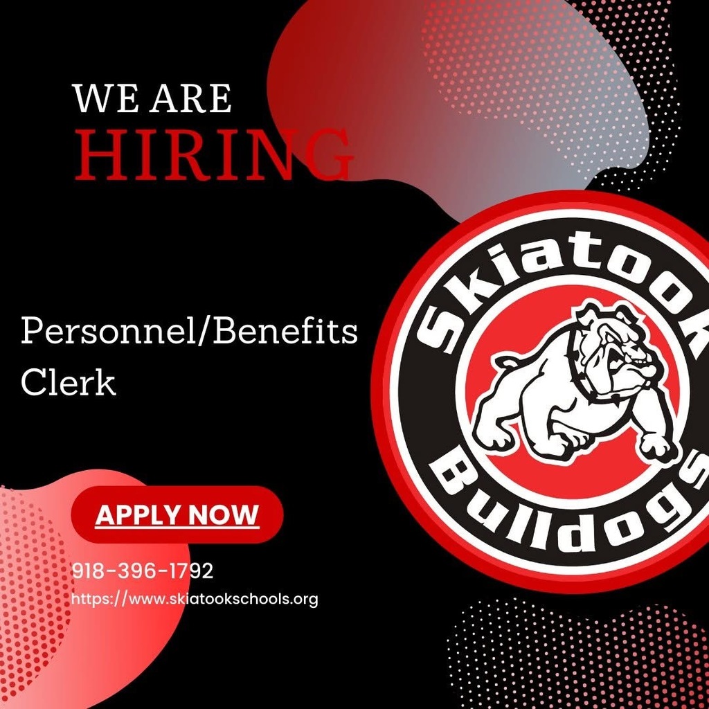 Personnel - Benefits Clerk Opening