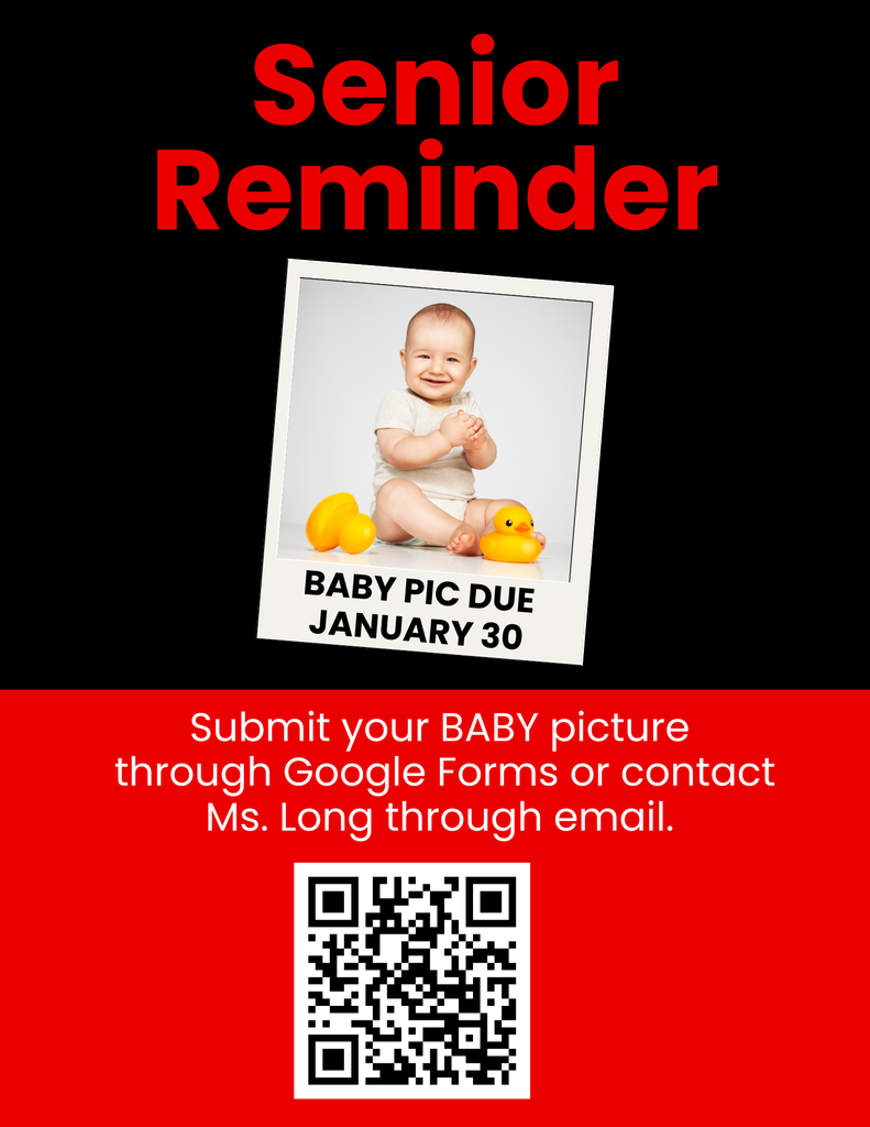Senior BABY Pic Reminder