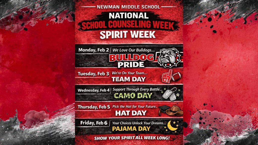 NMS COUNSELING WEEK DRESS UP DAYS