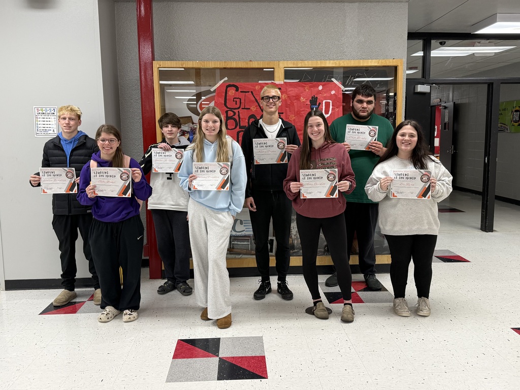 February Students of the Month 
