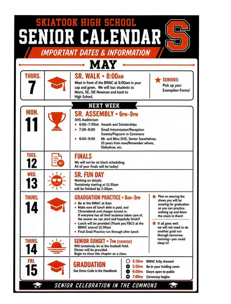 Senior Events