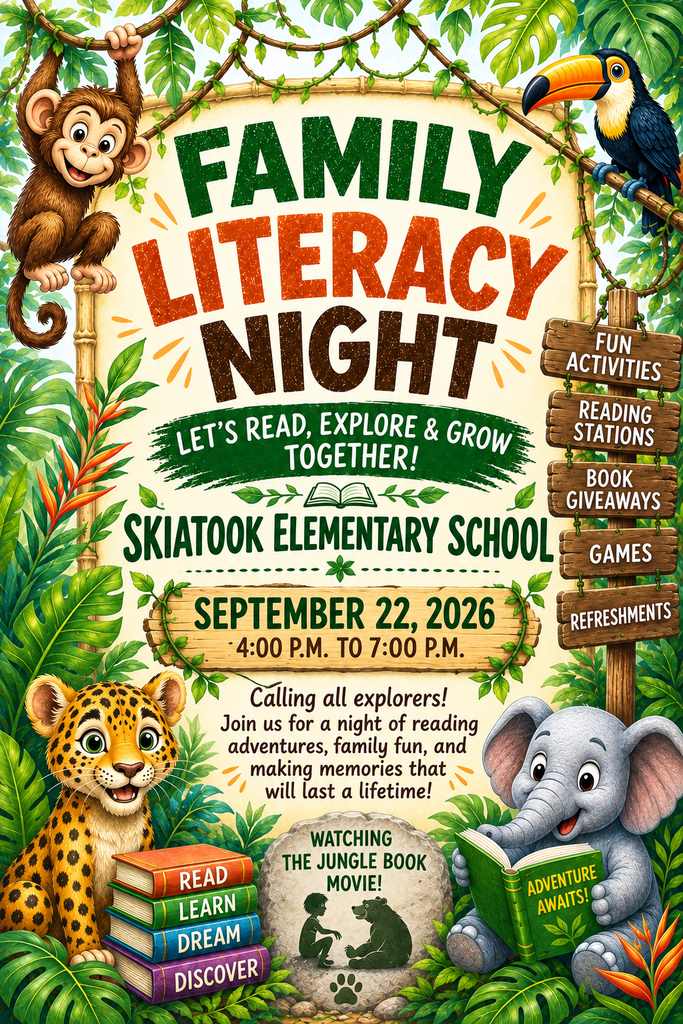 Family Literacy Night Flyer