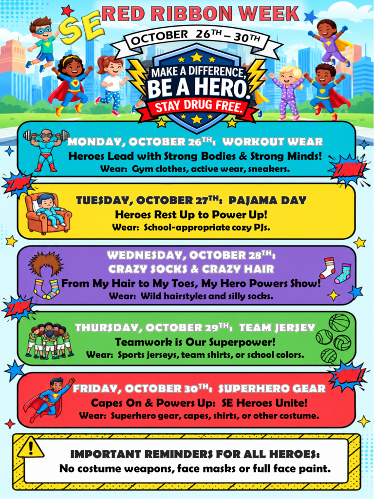 Red Ribbon Week Flyer