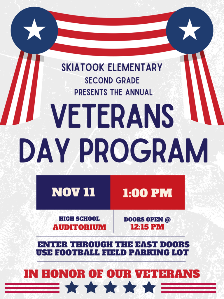 Veterans Day Program Flyer