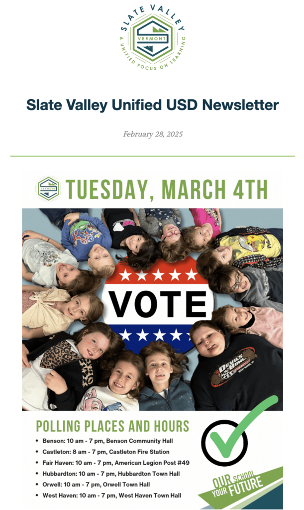 District Newsletter 2/28/25