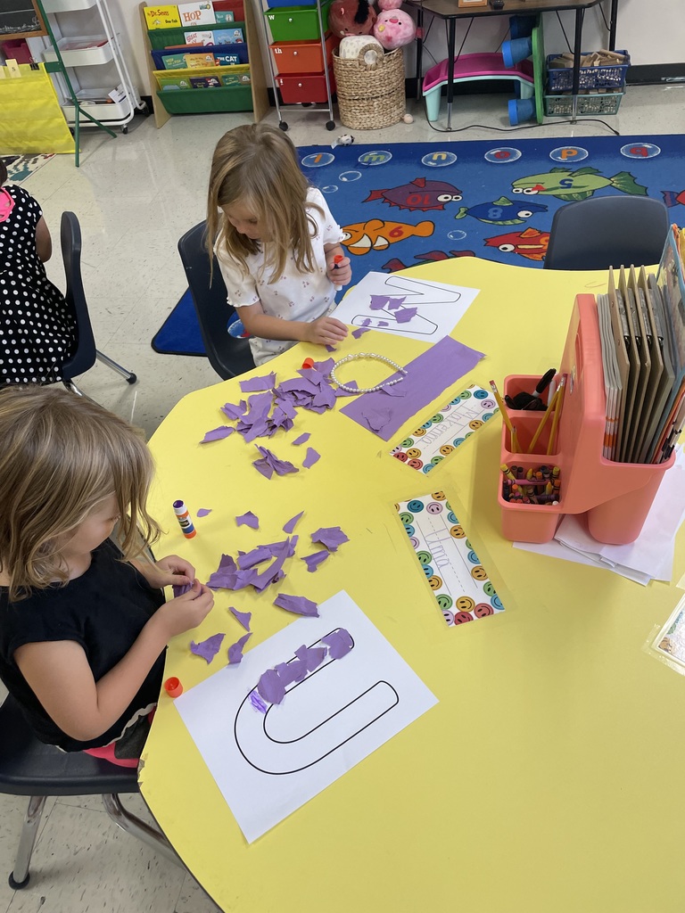 Kindergarten beginning letter project