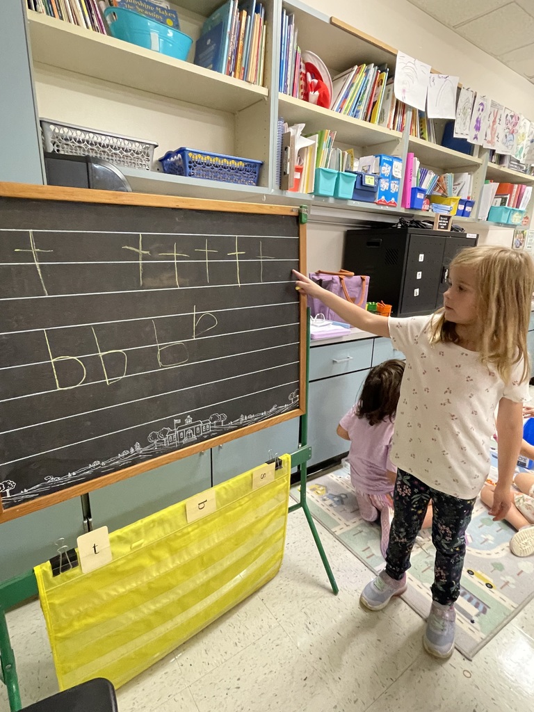  Letter  formation in Kindergarten