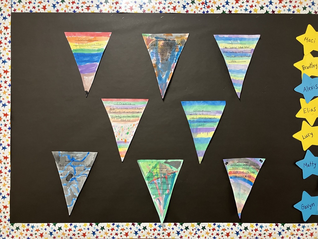 Student work from around the classrooms! 