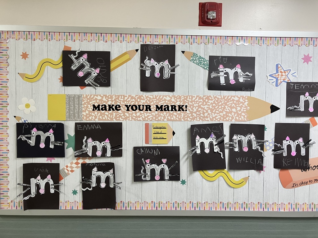 Student work from around the classrooms! 