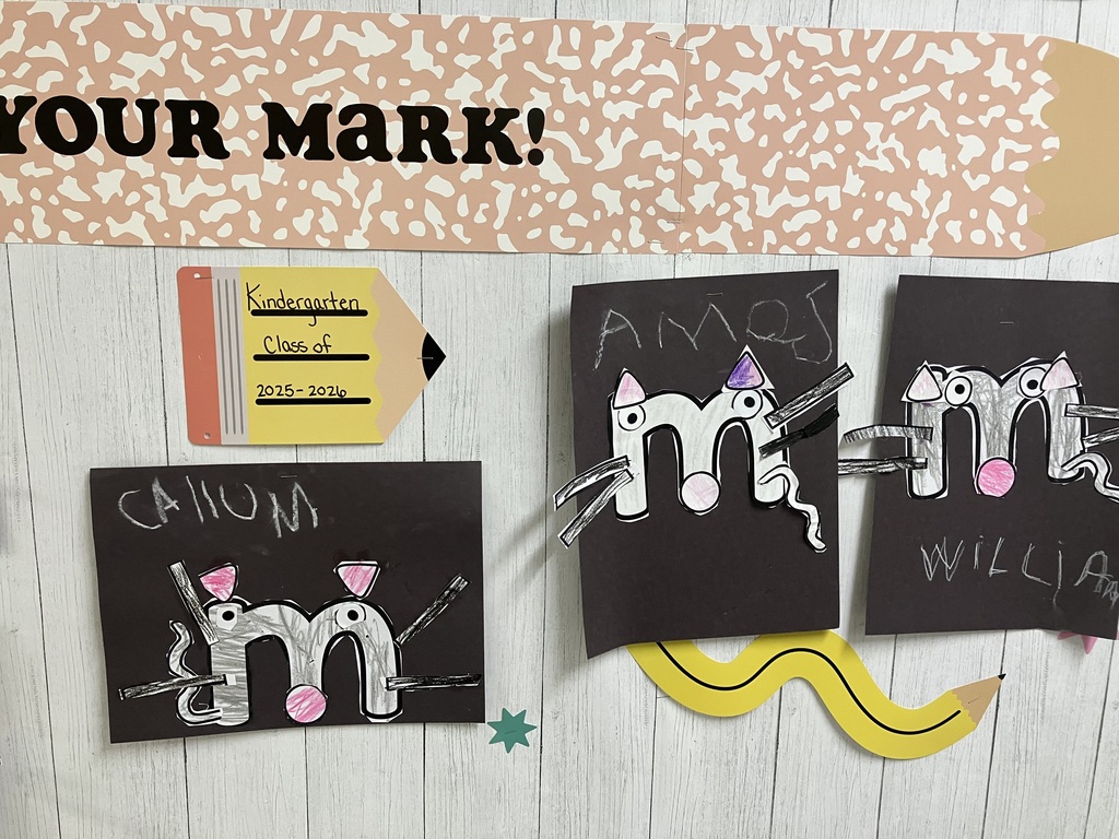 Student work from around the classrooms! 