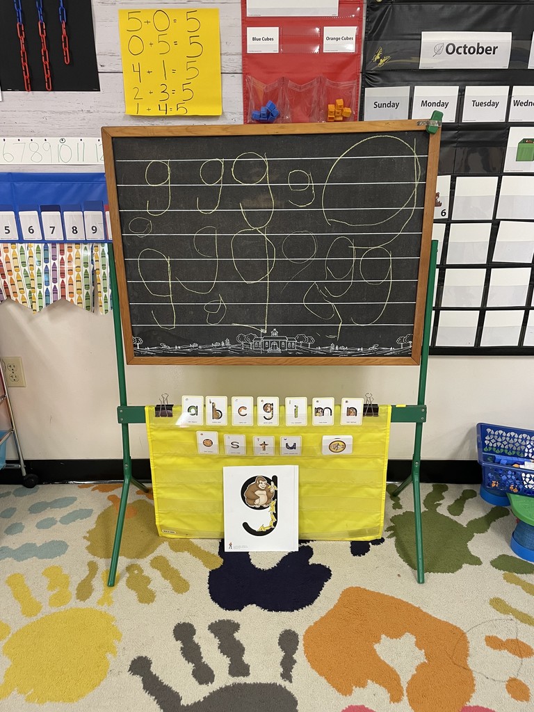 Kindergarten was introduced to our next two zoo phonics friends: A-Allie alligator and G-Gordo gorilla 