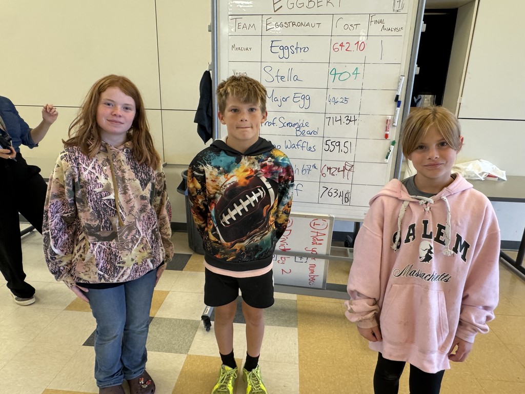 Students launched shuttles with their own designed restraint systems and Star Base!