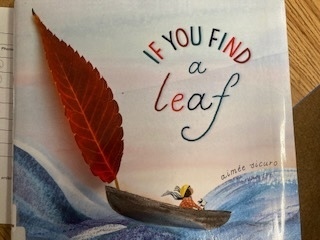 Kindergarten If you find a leaf activity