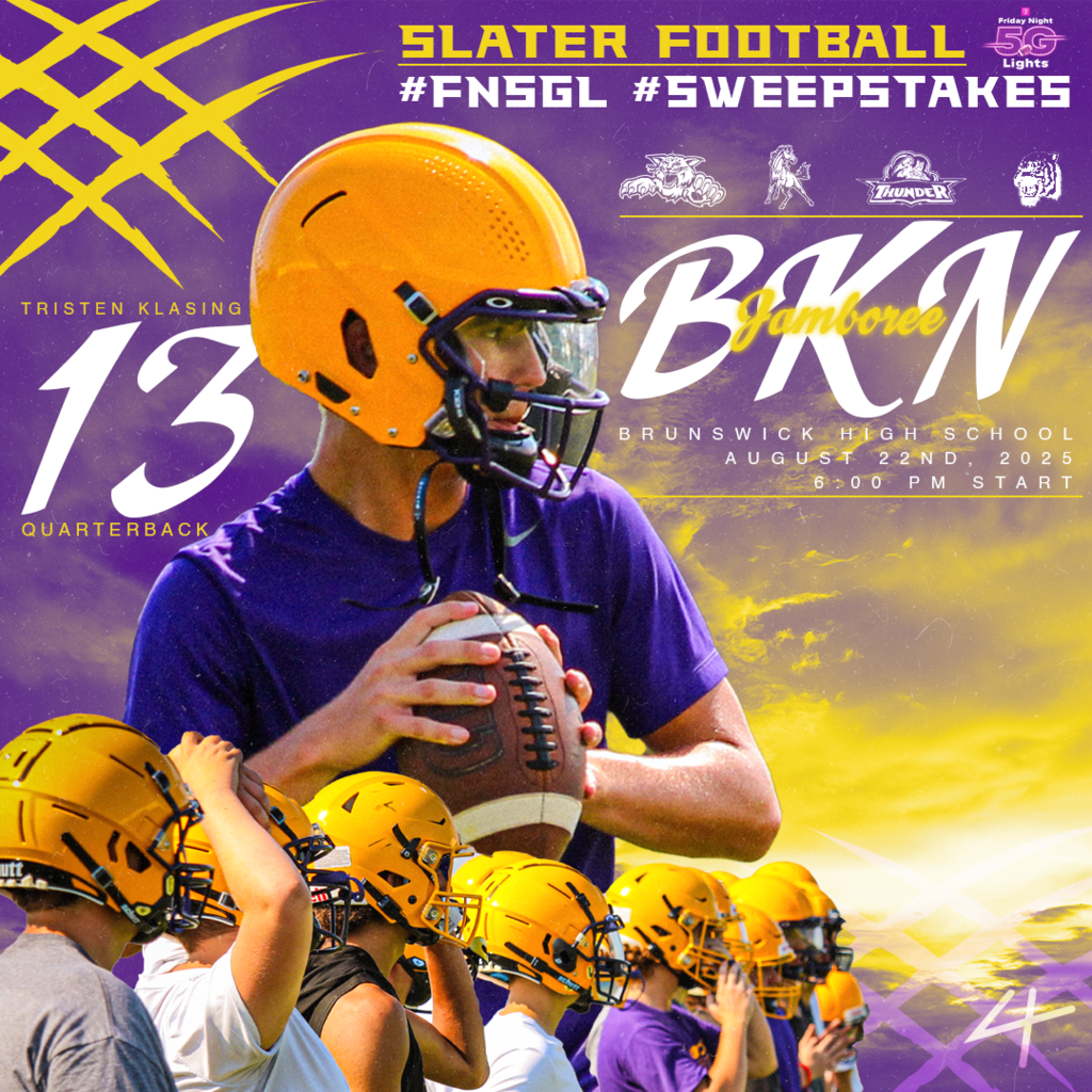 The 'Cats travel to Keytesville, Missouri to play in the Thunder Football Jamboree!