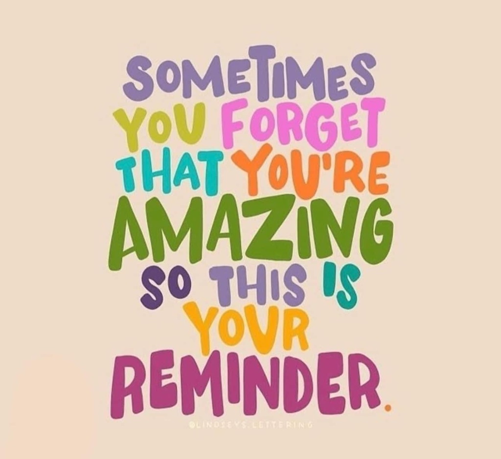You're amazing