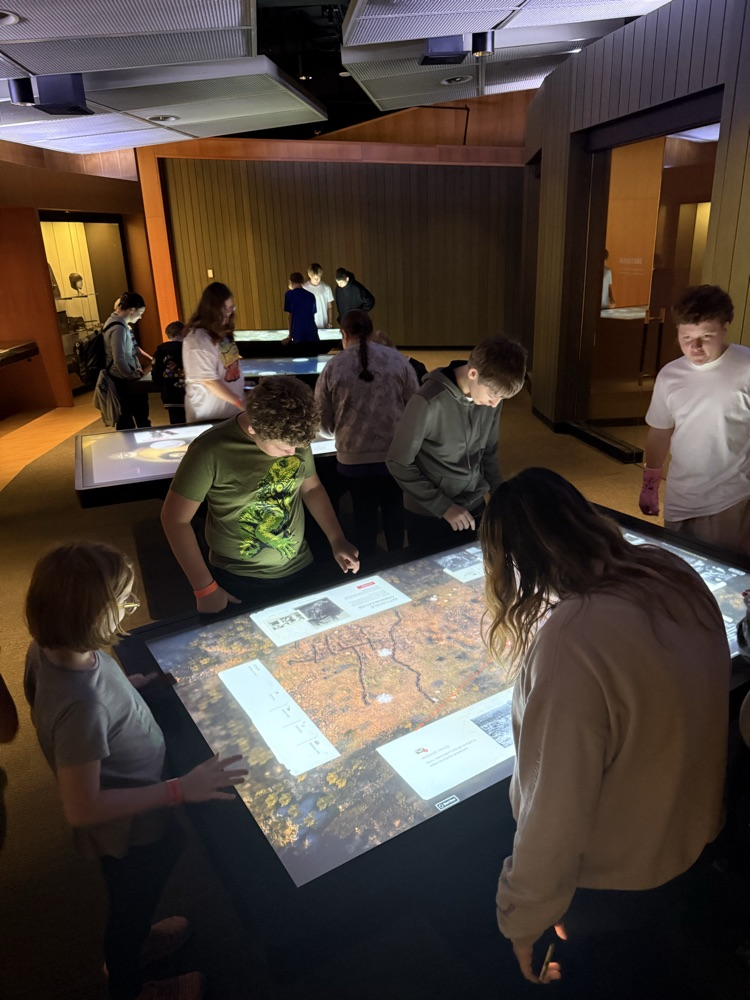 Last week the 7th Grade class took a field trip to Kansas City to visit the National World War I Museum. They had a great day of learning about the past! 