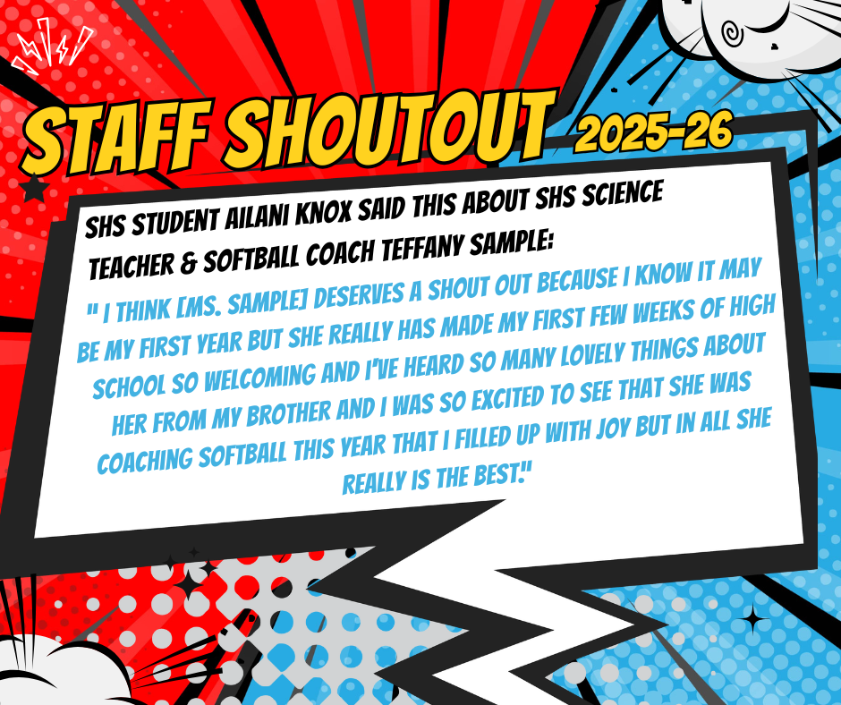 Ms. Sample deserves a shout out